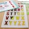 Autocollants de lettres de l'alphabet iridescentes de l’aphabet de Recollections